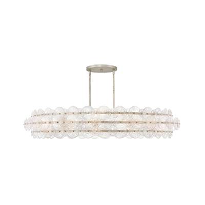 Fredrick Ramond Rene Extra Large Drum Chandelier in Glacial