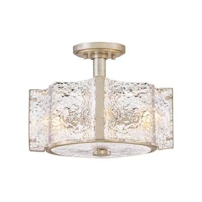 Fredrick Ramond Florian Medium Semi-Flush Mount in Glacial