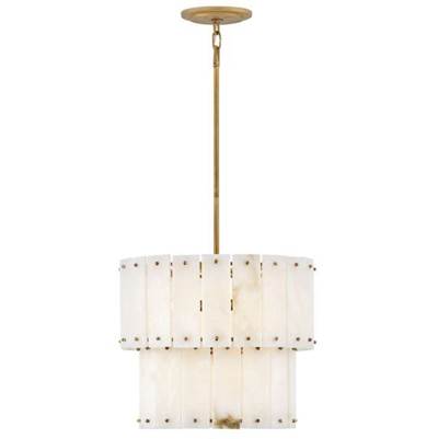 Fredrick Ramond Simone Medium Convertible Semi-Flush Mount in Burnished Gold