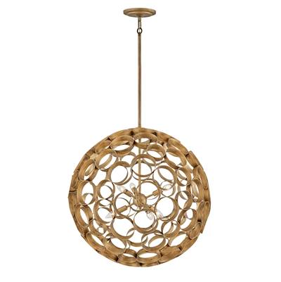 Fredrick Ramond Centric Pendant - Large Orb in Burnished Gold