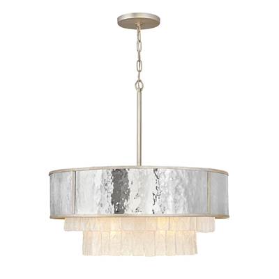 Fredrick Ramond Reverie Drum Chandelier in Champagne Gold