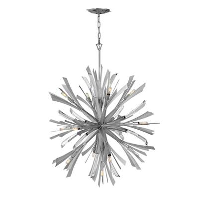 Fredrick Ramond Vida Chandelier in Glacial