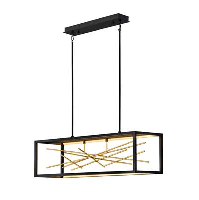 Fredrick Ramond Styx Chandelier in Black