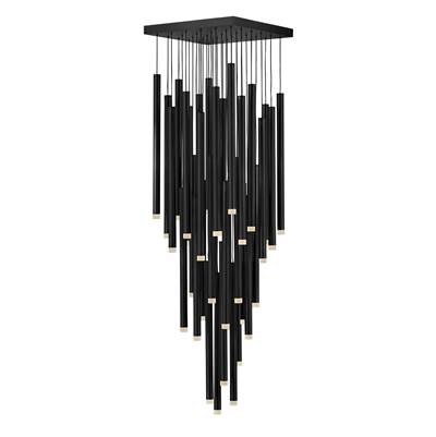 Fredrick Ramond Harmony Multi Tier Chandelier in Black