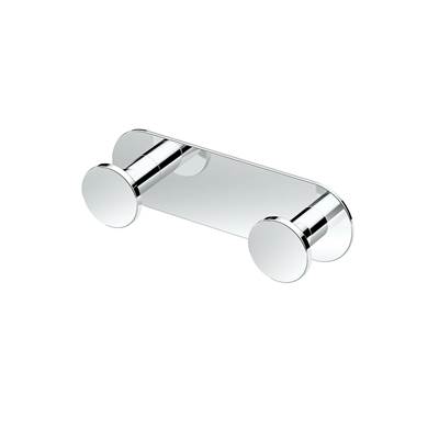 Gatco Glamour Double Robe Hook - 6.5"L in Chrome