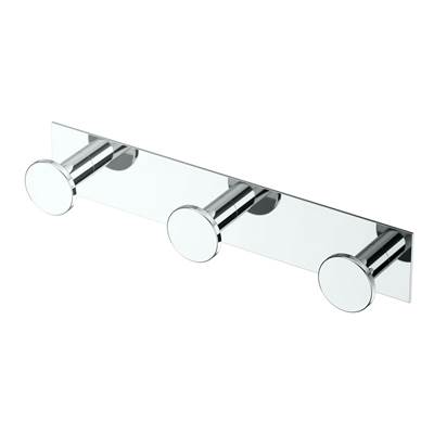 Gatco Glam Triple Robe Hook - 11"L in Chrome