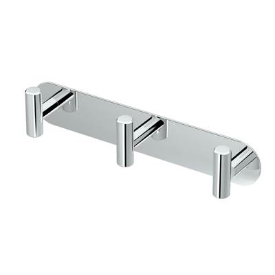 Gatco Latitude II Triple Robe Hook - 11"L in Chrome