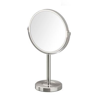 Gatco Latitude II Table Vanity Mirror in Satin Nickel