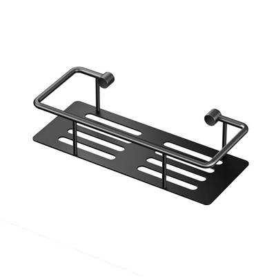 Gatco Rectangular Shower Shelf in Matte Black