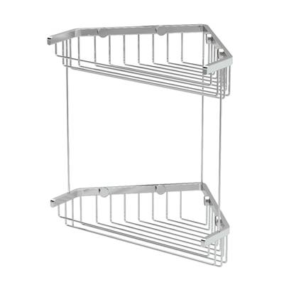 Gatco Shower Corner Basket - 2-Tier in Chrome