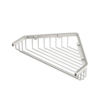Gatco Corner Shower Basket - 9.25"W in Satin Nickel