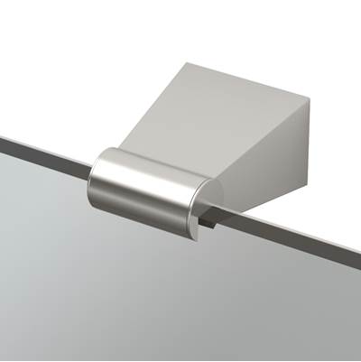 Gatco Bleu Rectangle Mirror - 30''H in Satin Nickel