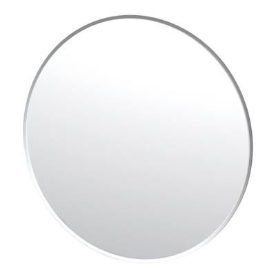 Gatco Flush Mount EZ Hanging 35"H Frameless Round Mirror in No Finish