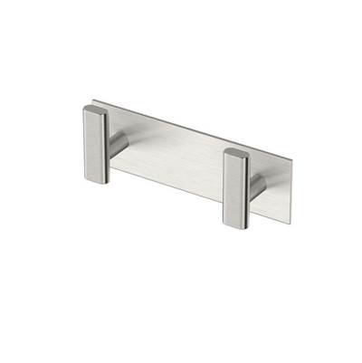 Gatco Elevate Double Robe Hook - 6.5"L in Satin Nickel