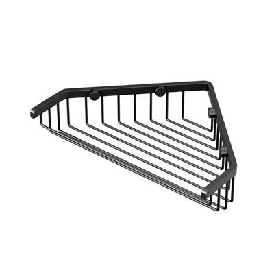 Gatco Corner Shower Basket - 9.25"W in Matte Black