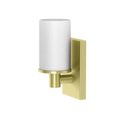 Gatco Modern Farmhouse Single Sconce in Brushed Brass