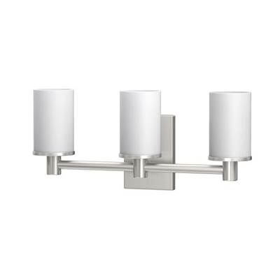 Gatco Modern Farmhouse 3-Light Vanity Sconce in Satin Nickel