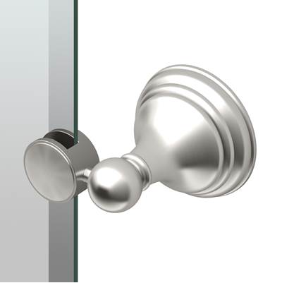 Gatco Charlotte Frameless Oval Mirror - 32''H in Satin Nickel