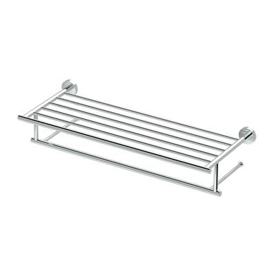 Gatco Glam Minimalist Towel Shelf - 24"L in Chrome