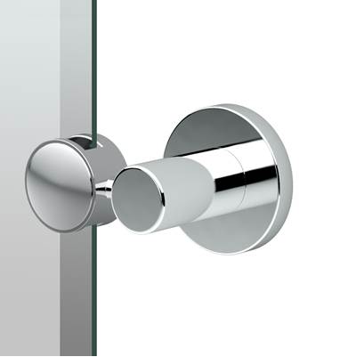 Gatco Channel Frameless Rectangular Mirror - 24"H in Chrome