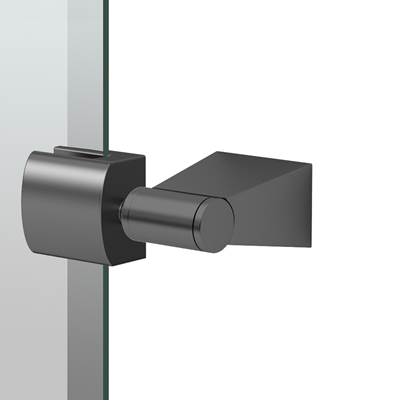 Gatco Bleu Mirror - 24"H - Frameless Rectangle in Matte Black