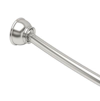 Gatco Curved Shower Rod in Satin Nickel
