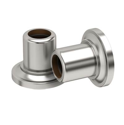 Gatco Tiara Shower Rod Ends in Satin Nickel