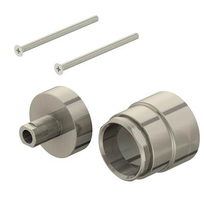 Gerber Plumbing Treysta Valve Shallow Depth Installation Kit in Brushed Nickel