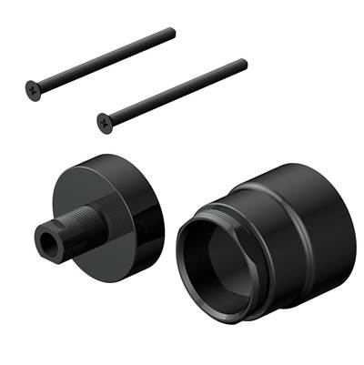 Gerber Plumbing Treysta Valve Shallow Depth Installation Kit in Satin Black