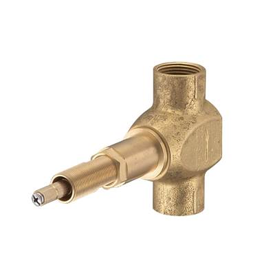 Gerber Plumbing 3/4" 1-Handle Volume Control & Shut-Off Valve in Rough Brass