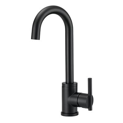 Gerber Plumbing Parma Bar Sink Faucet with Side Mount Handle - 1.75 GPM in Satin Black