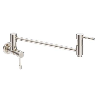 Gerber Plumbing Melrose Wall Mount Pot Filler - 2.2 GPM in Stainless Steel