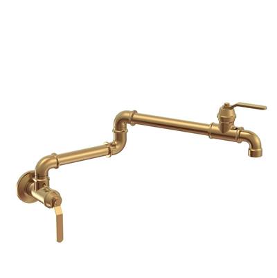 Gerber Kinzie Wall Mount Pot Filler - 2.2 GPM in Brushed Bronze