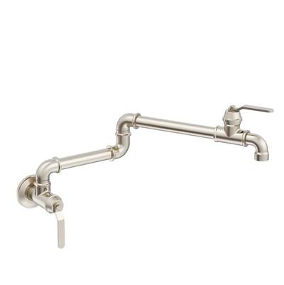 Gerber Kinzie Wall Mount Pot Filler - 2.2 GPM in Stainless Steel