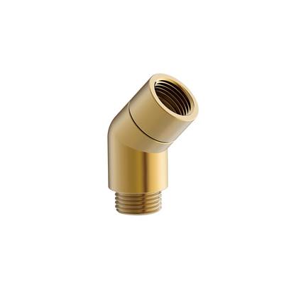 Gerber Plumbing Floor Mount Tub Filler Elbow Adapter in Brushed Bronze