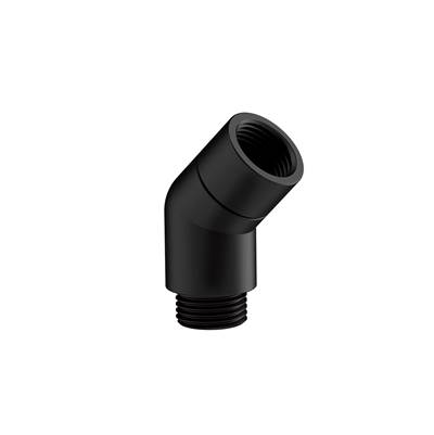 Gerber Plumbing Floor Mount Tub Filler Elbow Adapter in Satin Black