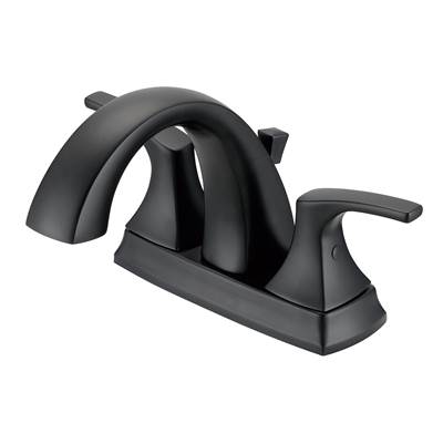 Gerber Plumbing Vaughn Lavatory Faucet - 2 Handle - 1.2 GPM in Satin Black