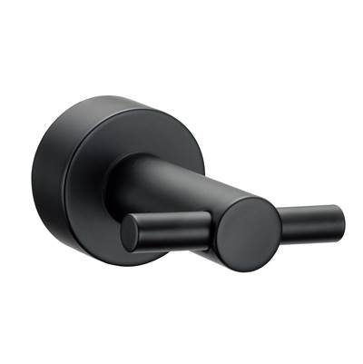 Gerber Plumbing Parma Robe Hook in Satin Black