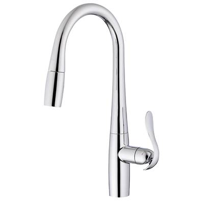 Gerber Plumbing Selene Pull-Down Kitchen Faucet - Snapback - 1.75 GPM in Chrome
