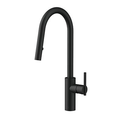 Gerber Plumbing Parma Cafe Pull-Down Kitchen Faucet - Snapback Retraction - 1.75 GPM in Satin Black
