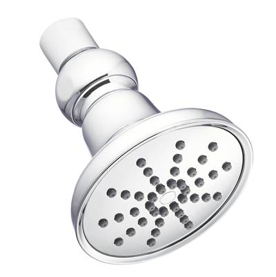 Gerber Plumbing Mono Round 3 1/2" Shower Head - 1-Setting - 1.5 GPM in Chrome