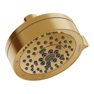 Gerber Plumbing Parma 4 1/2" Shower Head - 5-Setting - 2.0 GPM in Brushed Bronze