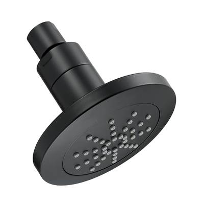 Gerber Plumbing Mono Chic 4 1/2" Shower Head - 1-Setting - 1.75 GPM in Satin Black