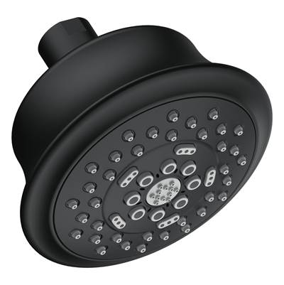 Gerber Plumbing Surge 4 1/2" Shower Head - 5-Setting - 2.0 GPM in Satin Black