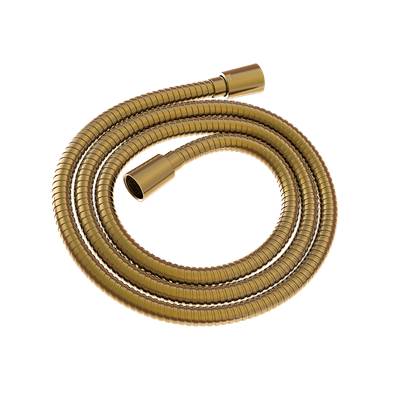Gerber Plumbing 72" All Metal Interlock Hand Shower Hose with Brass Conicals in Brushed Bronze