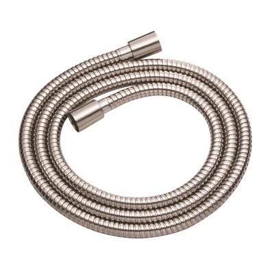 Gerber Plumbing 72" All Metal Interlock Hand Shower Hose with Brass Conicals in Brushed Nickel
