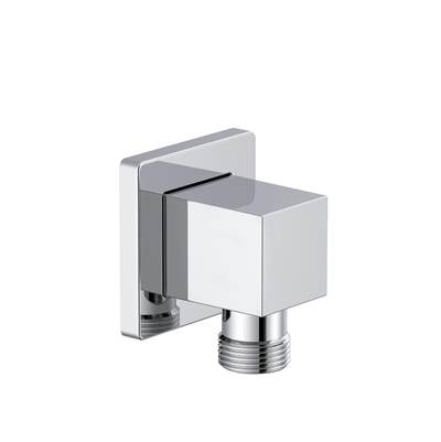 Gerber Plumbing Square Supply Elbow in Chrome