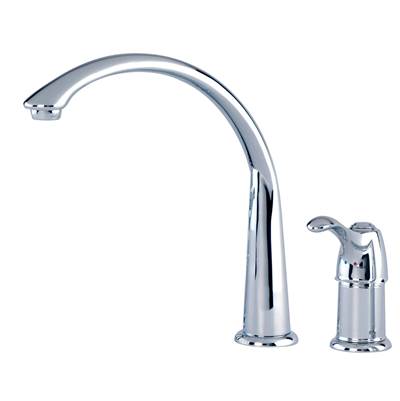 Gerber Plumbing Allerton Hi-Arc Kitchen Faucet - Single Handle - 1.5 GPM in Chrome