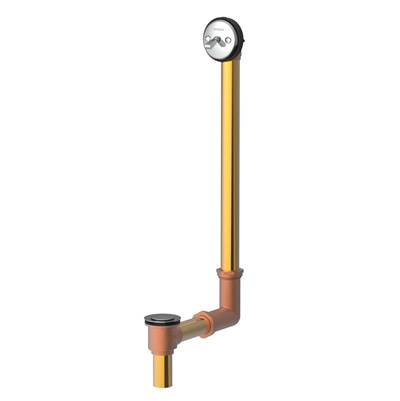 Gerber Classics Pop-up Drain - Roman Tub - Drain in Shoe Installation in Chrome