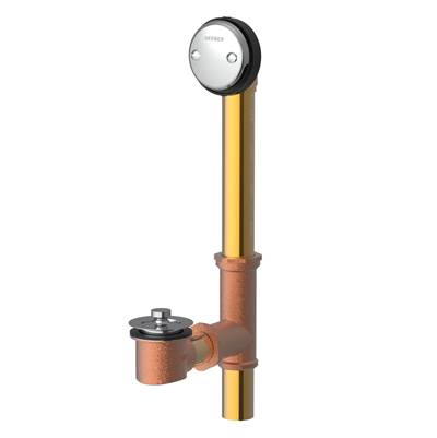 Gerber Classics Drain - Lift & Turn - Fit-All - Horizontal Installation in Chrome